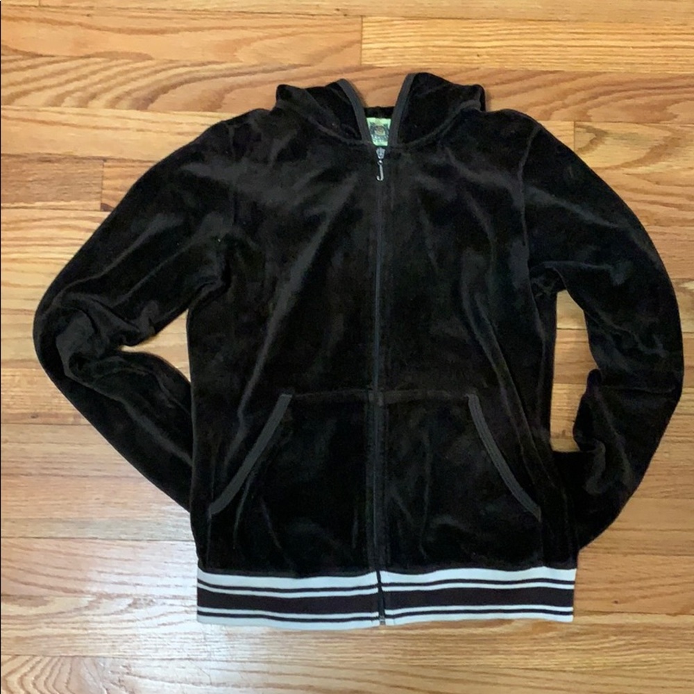 Juicy Couture Brown Velvet Sweater